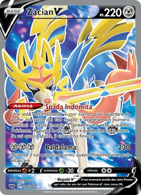 Zacian V [Intrepid Sword | Brave Blade]