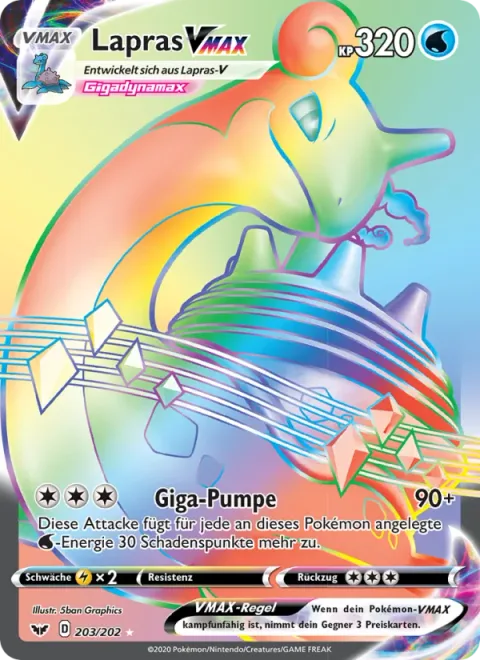 Lapras VMAX [G-Max Pump]