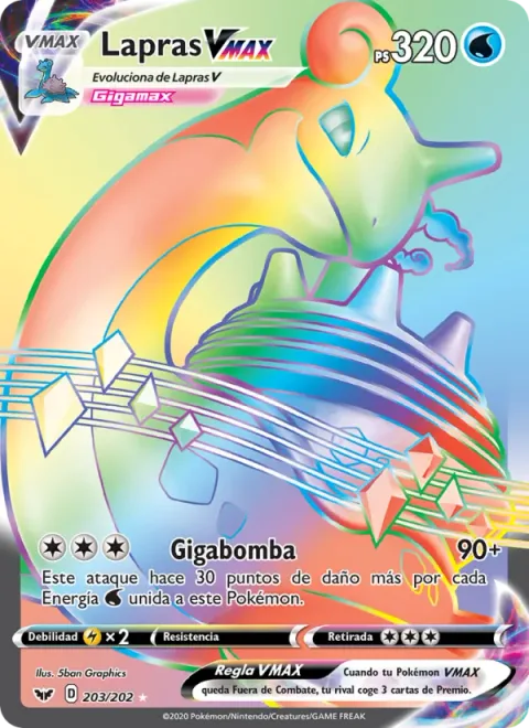 Lapras VMAX [G-Max Pump]