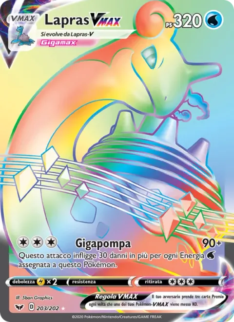 Lapras VMAX [G-Max Pump]