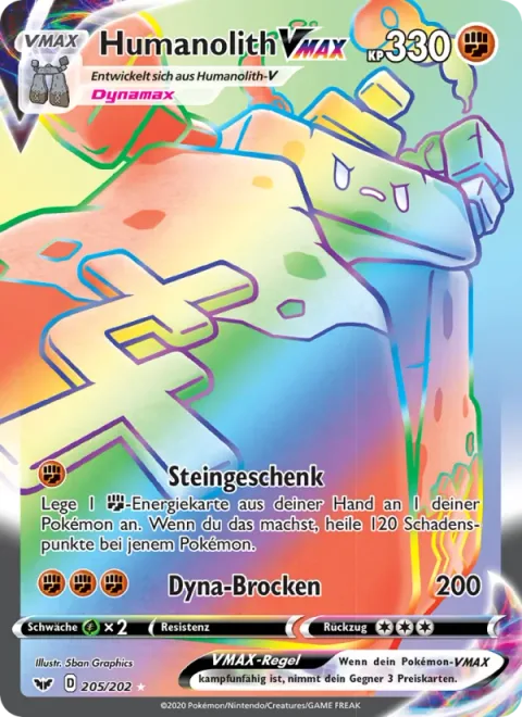 Stonjourner VMAX [Stone Gift | Max Rockfall]