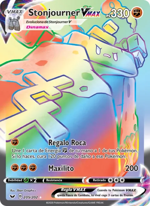 Stonjourner VMAX [Stone Gift | Max Rockfall]