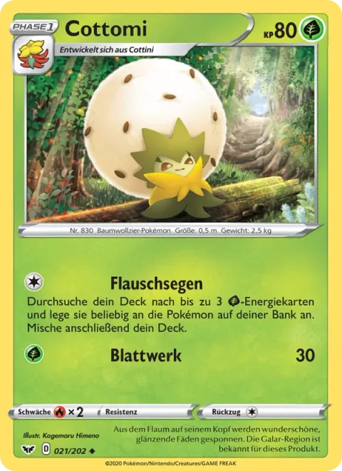 Eldegoss [Blessing of Fluff | Leafage]