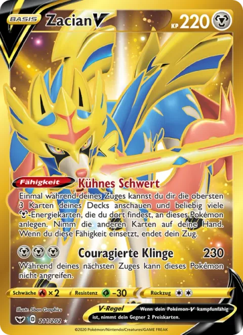 Zacian V [Intrepid Sword | Brave Blade]