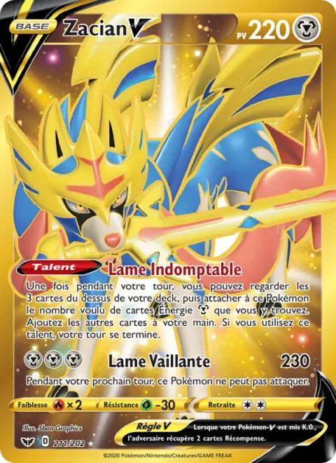 Zacian V [Intrepid Sword | Brave Blade]
