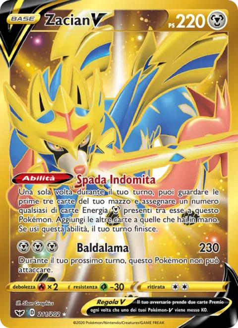 Zacian V [Intrepid Sword | Brave Blade]