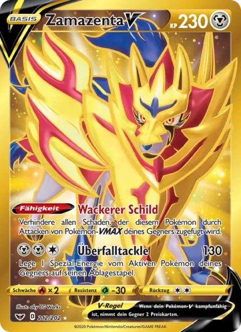 Zamazenta V [Dauntless Shield | Assault Tackle]