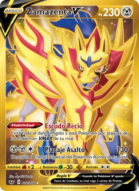 Zamazenta V [Dauntless Shield | Assault Tackle]