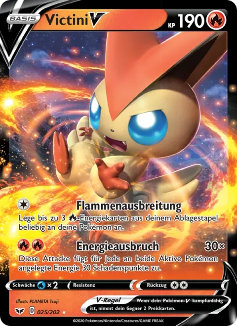 Victini V [Spreading Flames | Energy Burst]