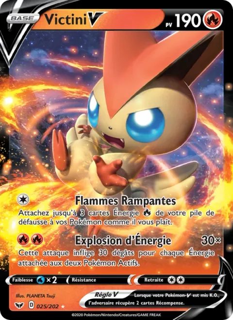 Victini V [Spreading Flames | Energy Burst]