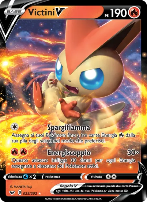 Victini V [Spreading Flames | Energy Burst]