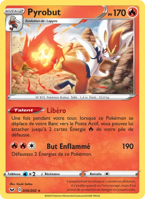 Cinderace [Libero | Flare Striker]