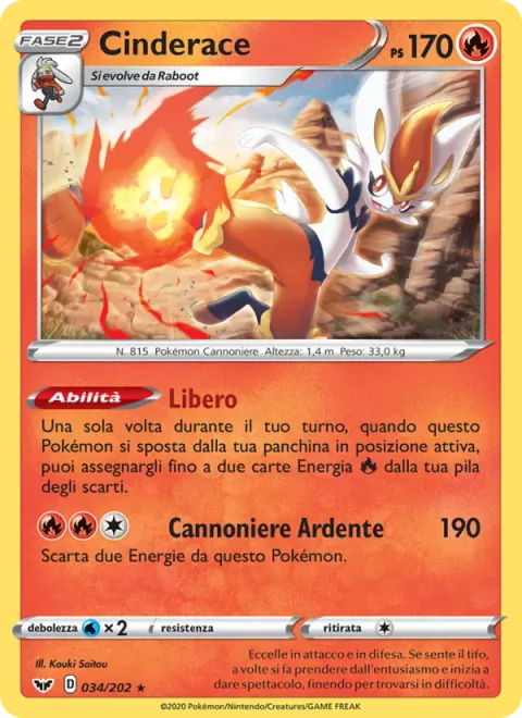 Cinderace [Libero | Flare Striker]