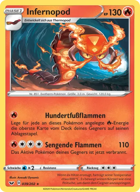 Centiskorch [Hundred Foot Flames | Searing Flame]