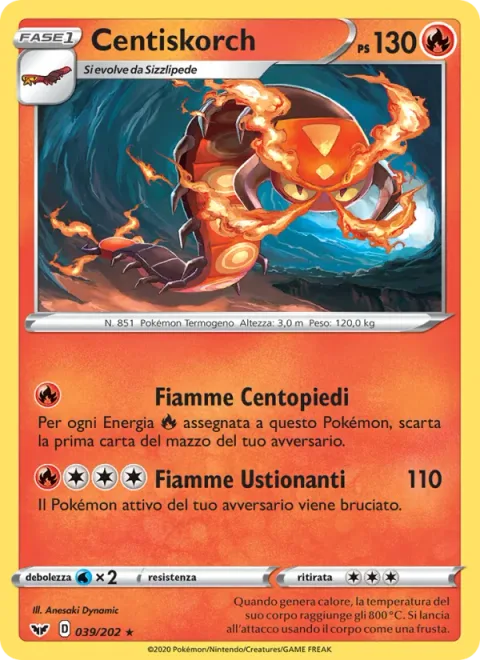 Centiskorch [Hundred Foot Flames | Searing Flame]