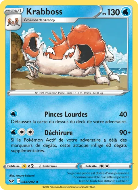 Kingler [Heavy Pincers | Claw Rend]