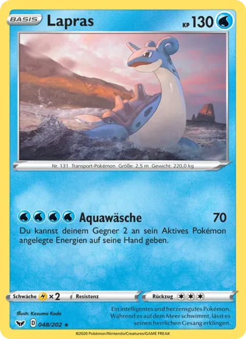 Lapras VMAX [G-Max Pump]