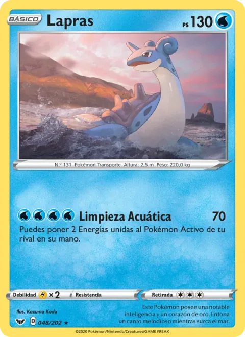 Lapras VMAX [G-Max Pump]