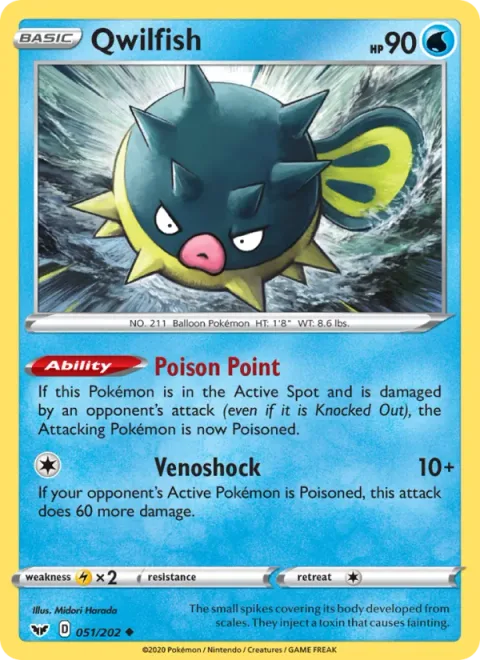 Qwilfish [Poison Point | Venoshock]
