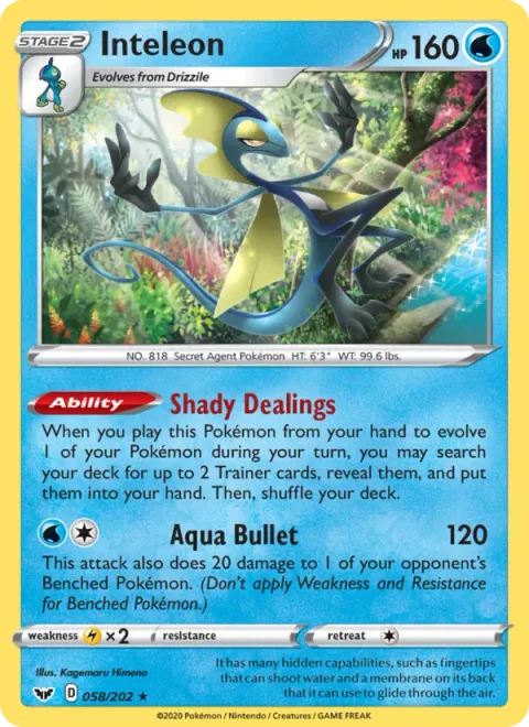 Inteleon [Shady Dealings | Aqua Bullet]