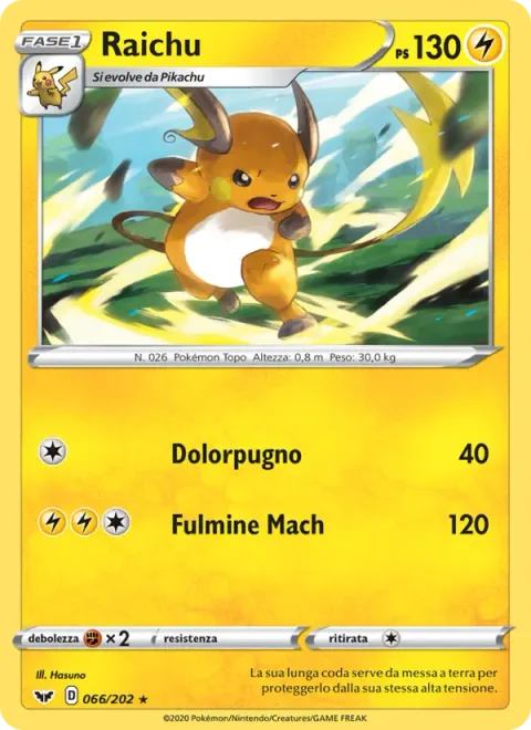 Raichu [Pain-Full Punch | Mach Bolt]