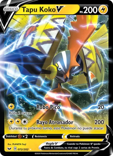 Tapu Koko V [Spike Draw | Thunderous Bolt]