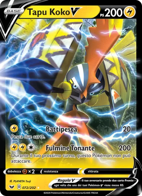 Tapu Koko V [Spike Draw | Thunderous Bolt]