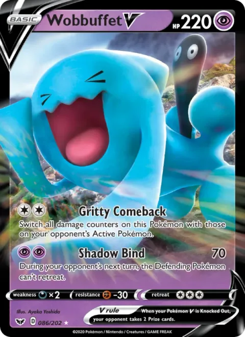 Wobbuffet V [Gritty Comeback | Shadow Bind]