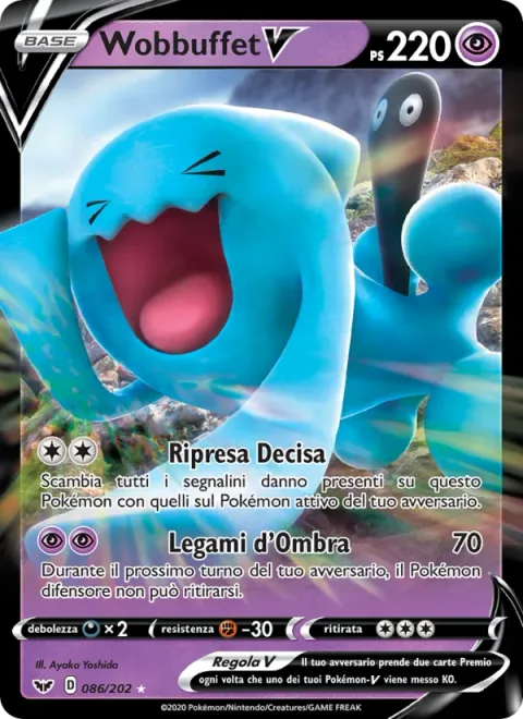 Wobbuffet V [Gritty Comeback | Shadow Bind]