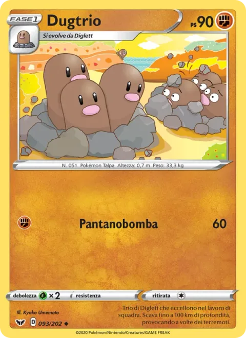 Dugtrio [Mud Bomb]