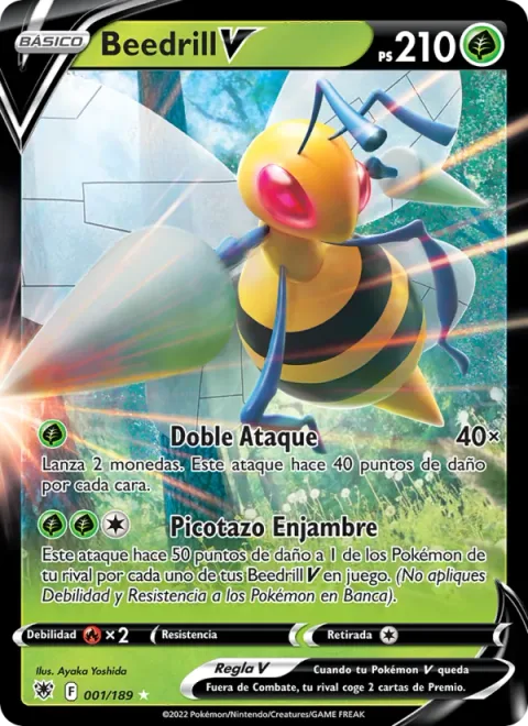 Beedrill V [Twineedle | Swarming Sting]