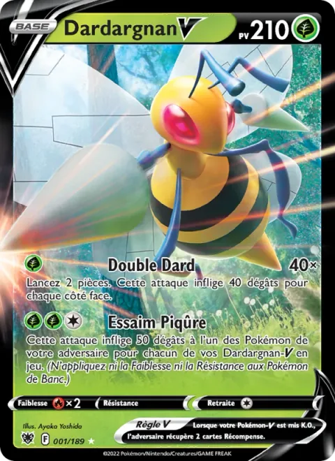 Beedrill V [Twineedle | Swarming Sting]