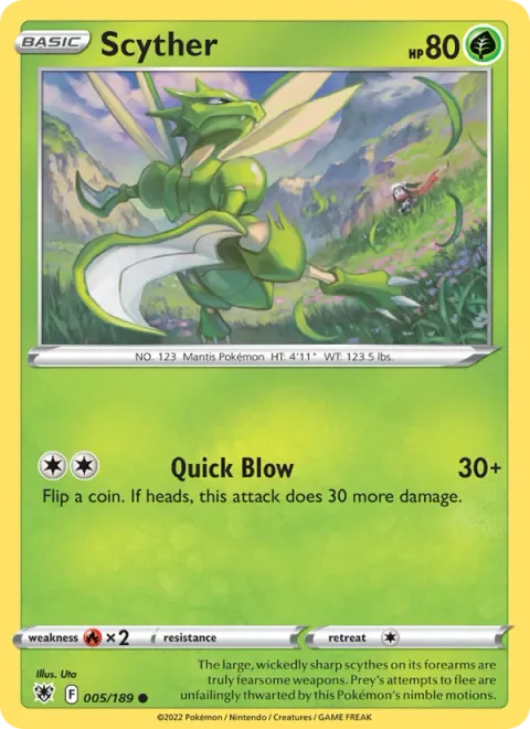 Scyther [Quick Blow]