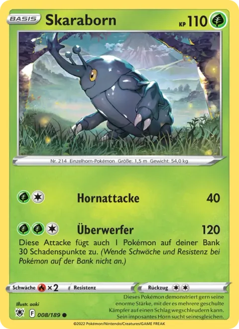 Heracross [Horn Attack | Overhead Throw]