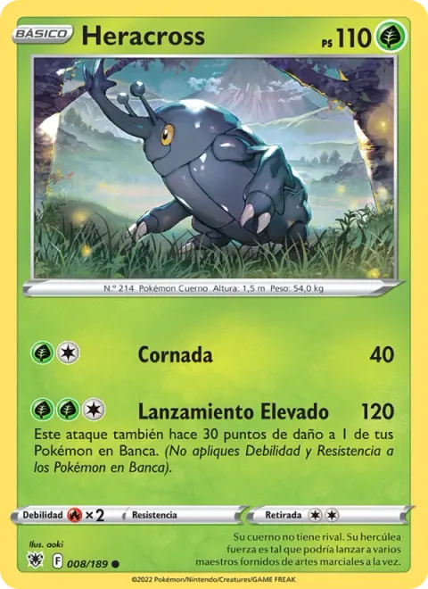 Heracross [Horn Attack | Overhead Throw]
