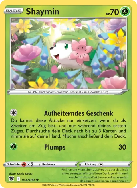 Shaymin [Encouraging Gift | Flop]