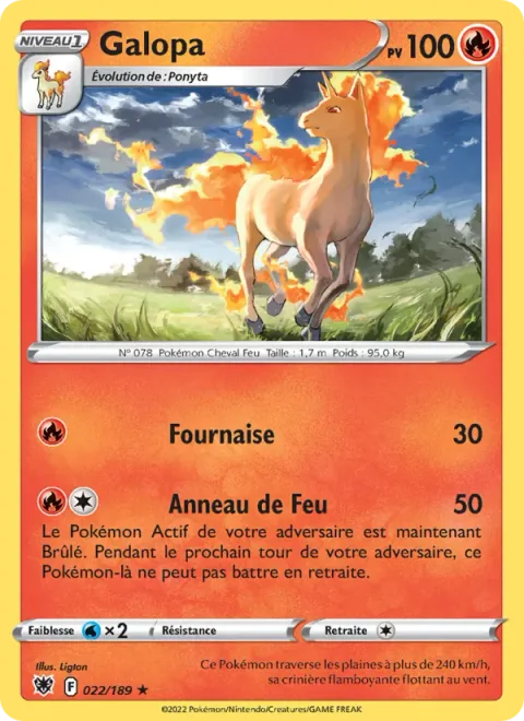 Rapidash [Combustion | Ring of Fire]