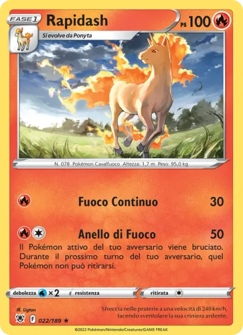 Rapidash [Combustion | Ring of Fire]