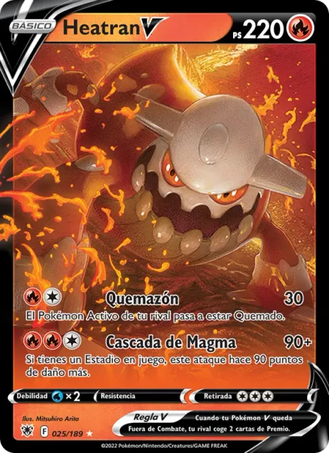 Heatran V [Heat Burn | Magma Fall]