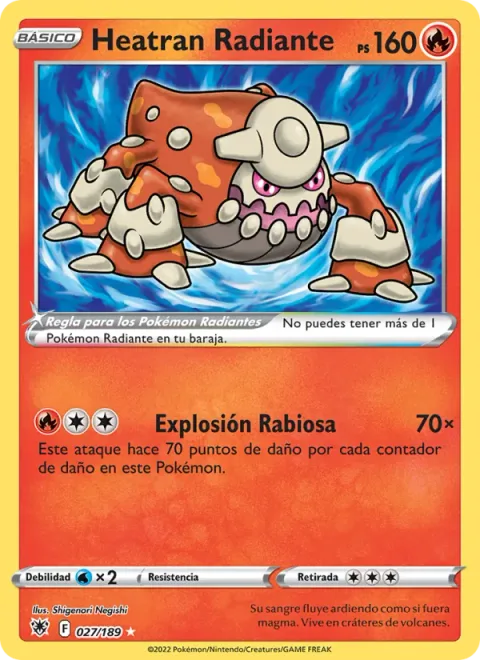 Radiant Heatran [Raging Blast]