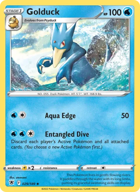 Golduck [Aqua Edge | Entangled Dive]