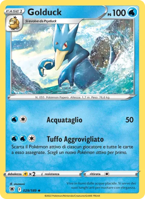 Golduck [Aqua Edge | Entangled Dive]