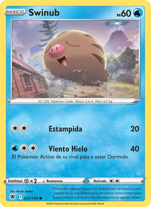 Swinub [Stampede | Icy Wind]