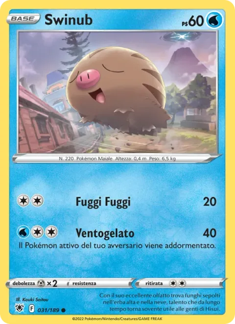 Swinub [Stampede | Icy Wind]