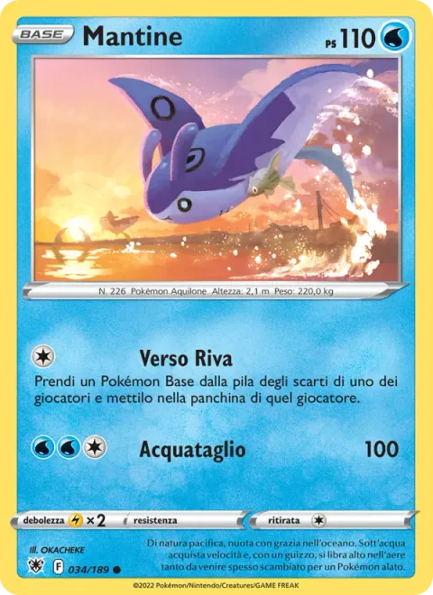 Mantine [Borne Ashore | Aqua Edge]