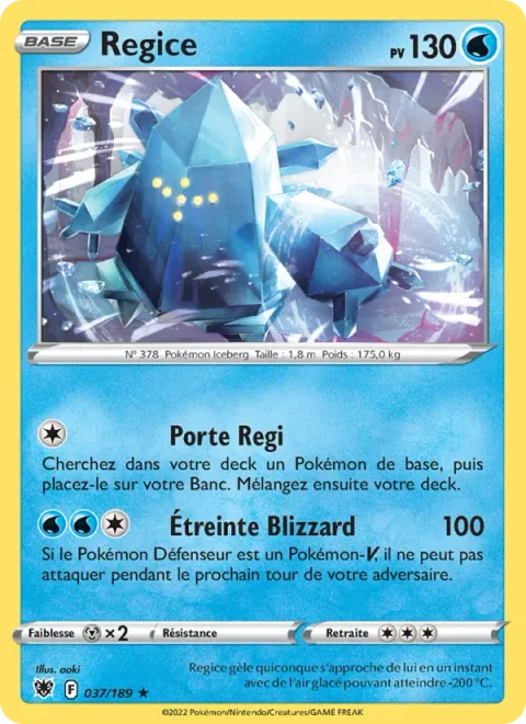 Regice [Regi Gate | Blizzard Bind]