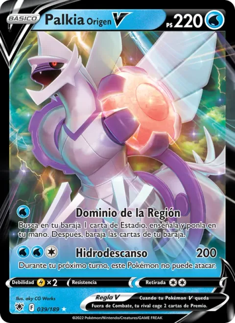 Origin Forme Palkia V [Rule the Region | Hydro Break]