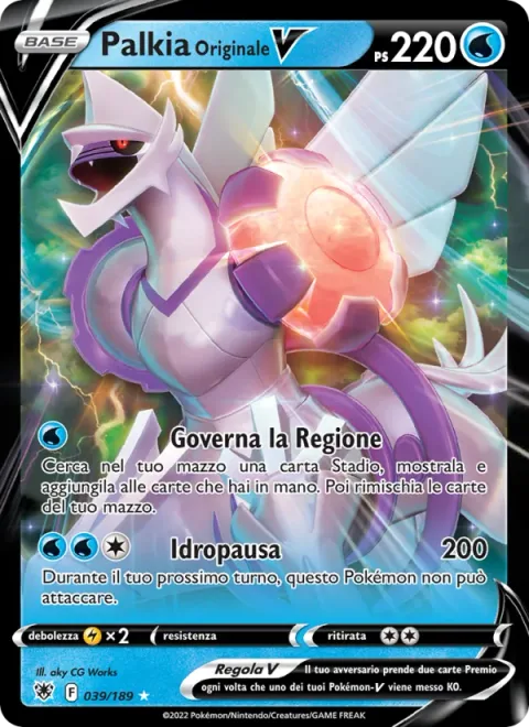 Origin Forme Palkia V [Rule the Region | Hydro Break]