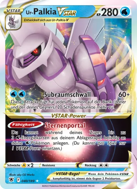Origin Forme Palkia VSTAR [Subspace Swell | Star Portal]