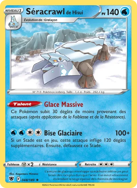 Hisuian Avalugg [Massive Ice | Mountain Gale]